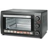 JOHNSON X28 Forno Elettrico ventilato 28lt 1300W Grill Termostato Max 230° Timer Griglia Doppio vetro Colore Nero