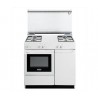DE LONGHI SGW854N Cucina a Gas 4 Fuochi Forno Gas + Vano portabomb Misure H85xL86xP50 cm Colore bianco