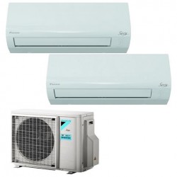 DAIKIN ATXF35A+ATXF35A/2AMXF50A Condizionatore Dual 12+12 A++ GAS R32 Caldo/Freddo Deumidif. WiFi Opzionale (-65%)