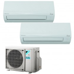 DAIKIN ATXF25A+ATXF25A/2AMXF40A Condizionatore DUAL 9+9 A++ GAS R32 Caldo/Freddo Deumidif. Wifi Opzionale (-65%)