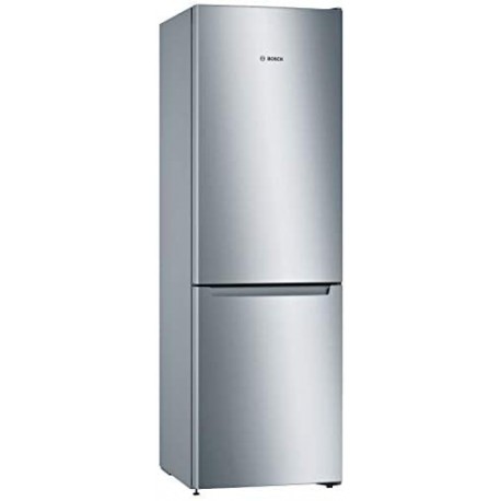 BOSCH KGN36NLEA Combinato NoFrost A++ Allarme porta 42db Porte invertibili Misure H186xL60xP66cm Inox