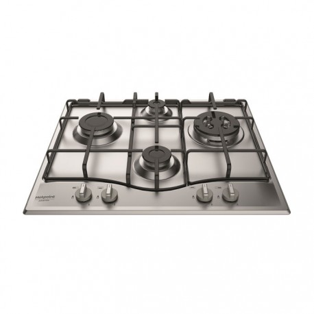 HOTPOINT ARISTON PCN642TIXHAR Piano cottura 4 Fuochi C/Laterali Valvola  sicurezza 60cm Inox