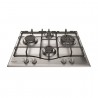 HOTPOINT ARISTON PCN642TIXHAR Piano cottura 4 Fuochi C/Laterali Valvola sicurezza 60cm Inox