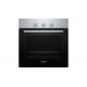 BOSCH HBF011BR0 Forno incasso Multifunzione ventilato Grill 66Lt Cl.A 5 programmi MultiCottura HotAir 3D,Termostato colore Inox